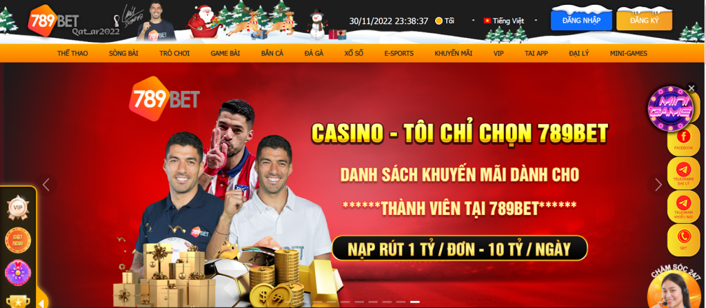 Casino trực tuyến là sản phẩm thu hút lượng người chơi đông đảo tại 789bet.